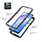 Silicone Transparent Frame Case Cover 360 Degrees ZJ3 for Xiaomi Redmi 9 Power