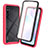 Silicone Transparent Frame Case Cover 360 Degrees ZJ3 for Xiaomi Redmi 9AT