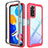 Silicone Transparent Frame Case Cover 360 Degrees ZJ3 for Xiaomi Redmi Note 11 4G (2022)