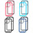 Silicone Transparent Frame Case Cover 360 Degrees ZJ4 for Apple iPhone 14 Pro Max