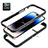 Silicone Transparent Frame Case Cover 360 Degrees ZJ4 for Apple iPhone 16 Pro