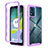 Silicone Transparent Frame Case Cover 360 Degrees ZJ4 for Motorola Moto E13