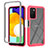 Silicone Transparent Frame Case Cover 360 Degrees ZJ4 for Samsung Galaxy A02s