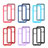 Silicone Transparent Frame Case Cover 360 Degrees ZJ4 for Samsung Galaxy A73 5G