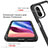 Silicone Transparent Frame Case Cover 360 Degrees ZJ4 for Xiaomi Mi 11i 5G