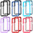 Silicone Transparent Frame Case Cover 360 Degrees ZJ4 for Xiaomi Mi 11i 5G