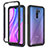 Silicone Transparent Frame Case Cover 360 Degrees ZJ4 for Xiaomi Poco M2