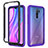 Silicone Transparent Frame Case Cover 360 Degrees ZJ4 for Xiaomi Poco M2