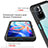 Silicone Transparent Frame Case Cover 360 Degrees ZJ4 for Xiaomi Poco M4 Pro 5G