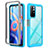 Silicone Transparent Frame Case Cover 360 Degrees ZJ4 for Xiaomi Poco M4 Pro 5G