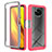 Silicone Transparent Frame Case Cover 360 Degrees ZJ4 for Xiaomi Poco X3 NFC