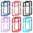 Silicone Transparent Frame Case Cover 360 Degrees ZJ4 for Xiaomi Poco X4 Pro 5G