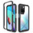 Silicone Transparent Frame Case Cover 360 Degrees ZJ4 for Xiaomi Redmi 10 (2022)