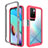 Silicone Transparent Frame Case Cover 360 Degrees ZJ4 for Xiaomi Redmi 10 (2022)