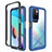 Silicone Transparent Frame Case Cover 360 Degrees ZJ4 for Xiaomi Redmi 10 (2022)