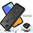 Silicone Transparent Frame Case Cover 360 Degrees ZJ4 for Xiaomi Redmi 9 Activ