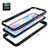 Silicone Transparent Frame Case Cover 360 Degrees ZJ4 for Xiaomi Redmi 9A