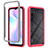 Silicone Transparent Frame Case Cover 360 Degrees ZJ4 for Xiaomi Redmi 9i