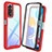 Silicone Transparent Frame Case Cover 360 Degrees ZJ4 for Xiaomi Redmi Note 11 4G (2022)