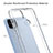 Silicone Transparent Frame Case Cover 360 Degrees ZJ5 for Google Pixel 4a 5G