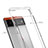 Silicone Transparent Frame Case Cover 360 Degrees ZJ5 for Google Pixel 6 5G