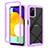 Silicone Transparent Frame Case Cover 360 Degrees ZJ5 for Samsung Galaxy A02s