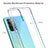 Silicone Transparent Frame Case Cover 360 Degrees ZJ5 for Samsung Galaxy A52 4G