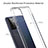 Silicone Transparent Frame Case Cover 360 Degrees ZJ5 for Samsung Galaxy A72 4G