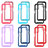 Silicone Transparent Frame Case Cover 360 Degrees ZJ5 for Samsung Galaxy M02s