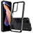 Silicone Transparent Frame Case Cover 360 Degrees ZJ5 for Xiaomi Mi 11i 5G (2022) Black