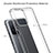 Silicone Transparent Frame Case Cover 360 Degrees ZJ5 for Xiaomi Mi 11T 5G