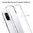 Silicone Transparent Frame Case Cover 360 Degrees ZJ5 for Xiaomi Poco M5S