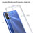 Silicone Transparent Frame Case Cover 360 Degrees ZJ5 for Xiaomi Redmi Note 10 5G