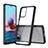 Silicone Transparent Frame Case Cover 360 Degrees ZJ5 for Xiaomi Redmi Note 10S 4G