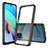 Silicone Transparent Frame Case Cover 360 Degrees ZJ5 for Xiaomi Redmi Note 11 4G (2021) Black