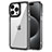 Silicone Transparent Frame Case Cover AC1 for Apple iPhone 15 Pro