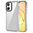 Silicone Transparent Frame Case Cover AC1 for Realme 10 4G Clear