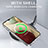 Silicone Transparent Frame Case Cover AC1 for Samsung Galaxy A12