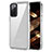 Silicone Transparent Frame Case Cover AC1 for Samsung Galaxy S20 FE 4G