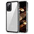 Silicone Transparent Frame Case Cover AC1 for Samsung Galaxy S20 FE 4G