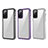 Silicone Transparent Frame Case Cover AC1 for Samsung Galaxy S20 FE 4G