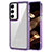 Silicone Transparent Frame Case Cover AC1 for Samsung Galaxy S24 5G