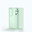 Silicone Transparent Frame Case Cover for Huawei P50 Green