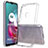 Silicone Transparent Frame Case Cover for Motorola Moto G20