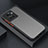 Silicone Transparent Frame Case Cover for OnePlus Ace 5G Black