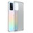 Silicone Transparent Frame Case Cover for Oppo A93s 5G Red