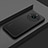 Silicone Transparent Frame Case Cover for Realme 11 Pro+ Plus 5G Black