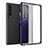 Silicone Transparent Frame Case Cover for Samsung Galaxy Z Fold4 5G