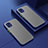 Silicone Transparent Frame Case Cover for Vivo iQOO U3 5G