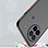 Silicone Transparent Frame Case Cover for Vivo X90 Pro 5G